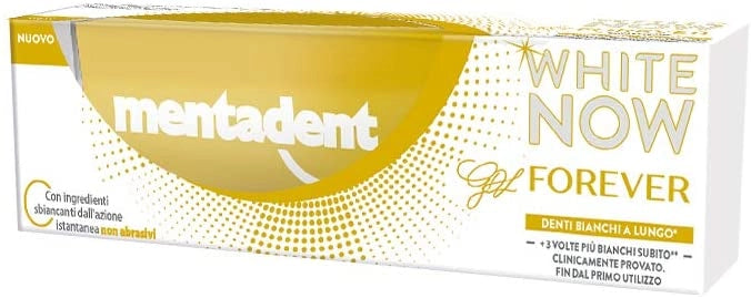 MENTADENT WHITE NOW LOVE FOREVER DENTIFRICIO IN FORMATO DA 50 ML