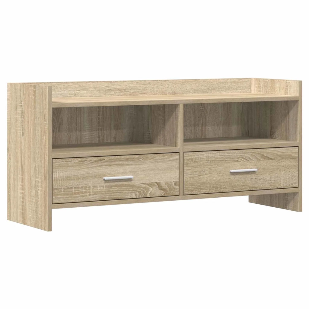 Mobile TV 100 x 33 x 47 cm Rovere Sonoma Legno ingegnerizzato 8011157