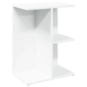 Comodino | Armadio da Notte | Mobiletto da notte Bianco 46,5x29x61 cm in Legno Multistrato
