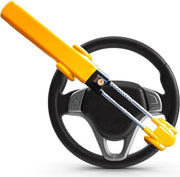 Slot di sicurezza universale per auto e furgoni con due chiavi, sistema anti-furto.