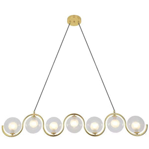 Lampada Da Soffitto APP1441-7CP Gold