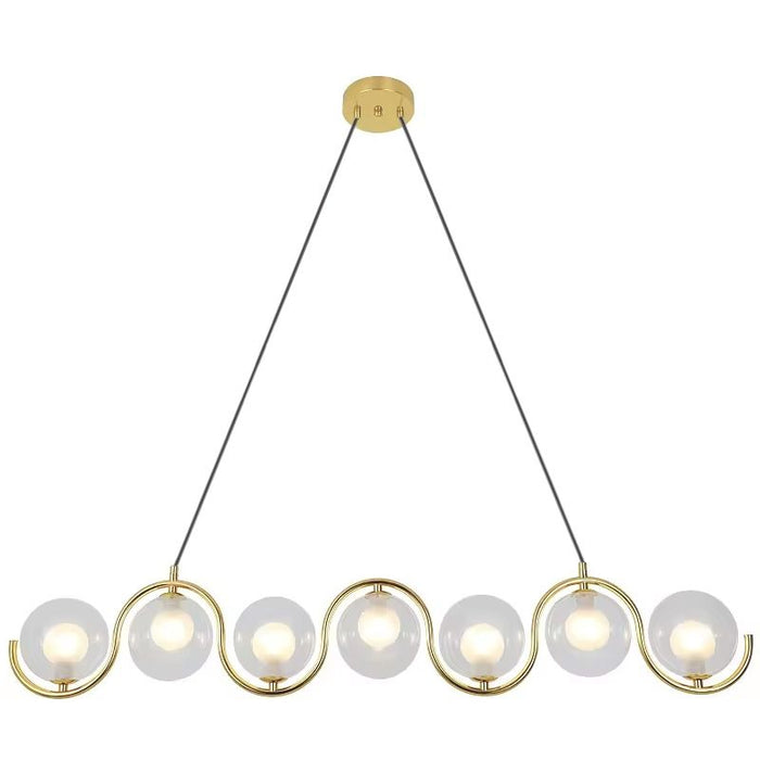 Lampada Da Soffitto APP1441-7CP Gold