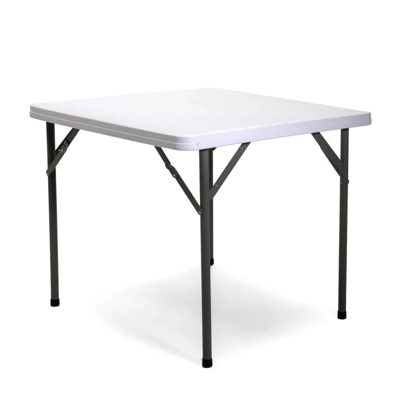 Tavolo Catering Ronda Bianco Quadro Cm 86x86h74