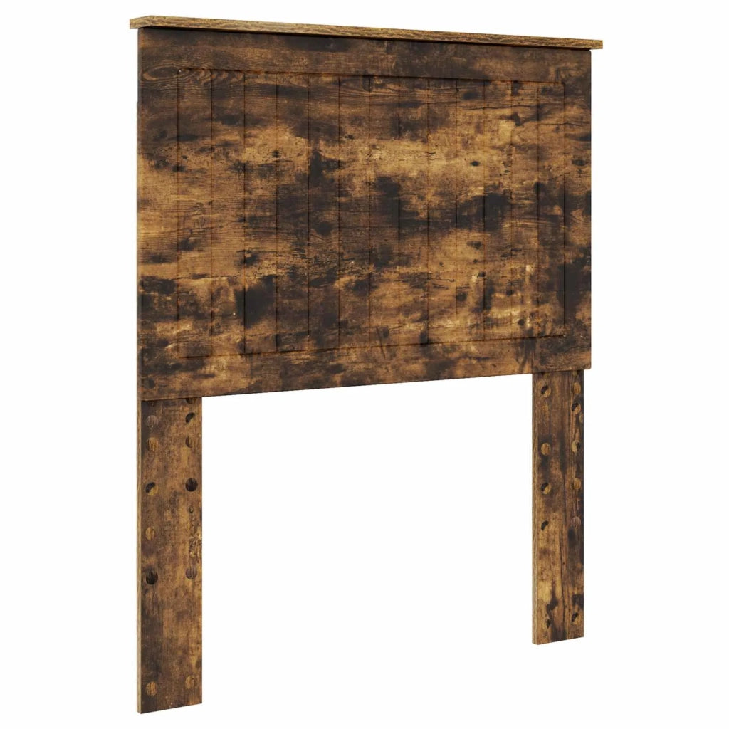 Testiera con testiera Rovere fumé 80 cm Legno multistrato 887819