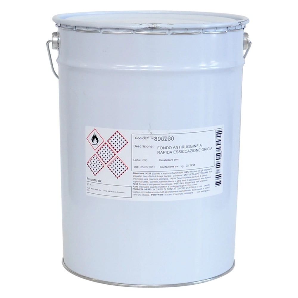 ANTIRUGGINE PROTETTIVA A RAPIDA ESSICCAZIONE 'COLOREA' Kg. 25 Rossa  - COLOREA