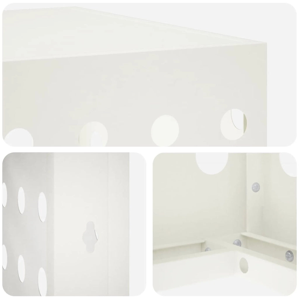 Copertura per condizionatore d'aria Bianco 90 x 40 x 60 cm 8014123