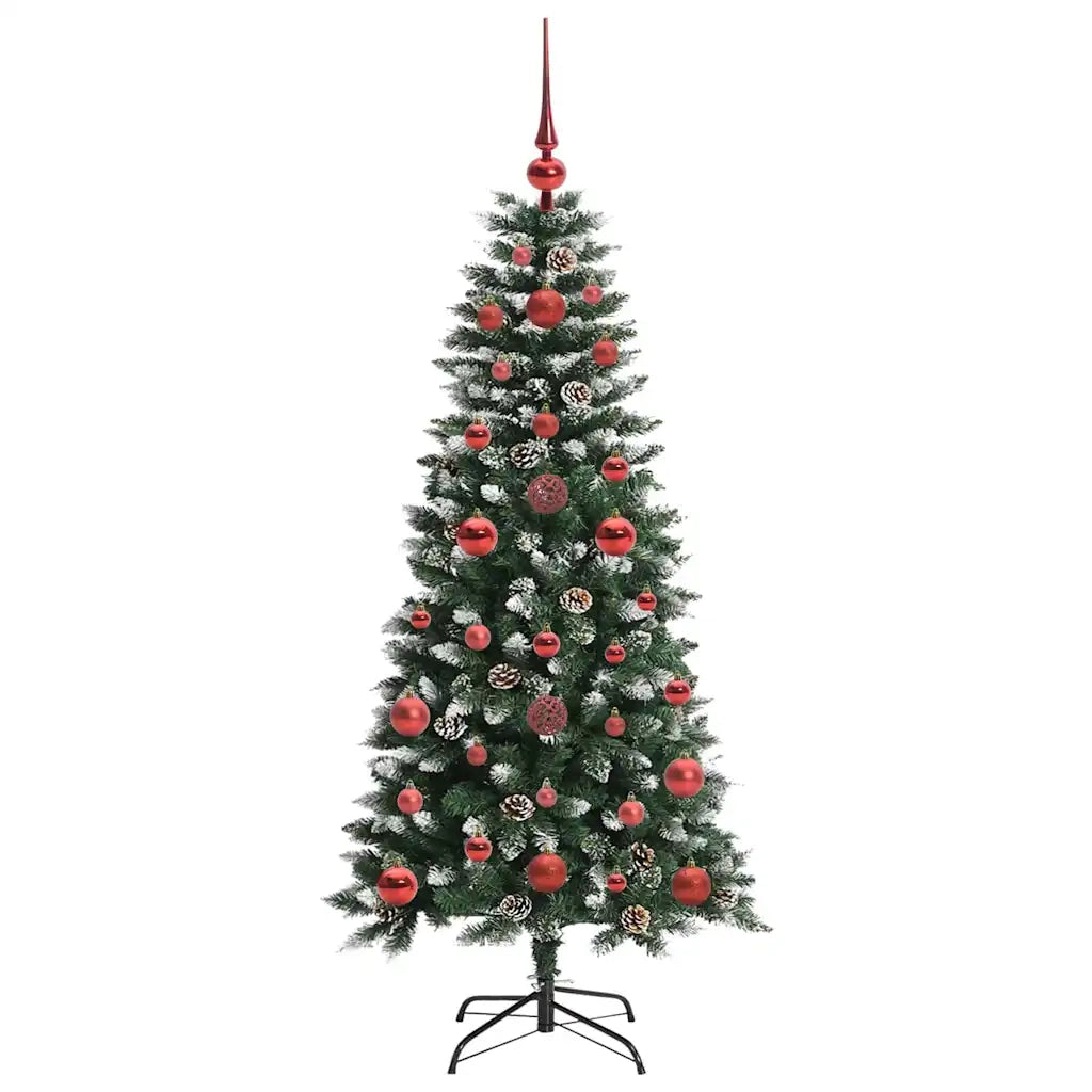 Albero di Natale artificiale con 150 LED Verde 120 cm 3395796