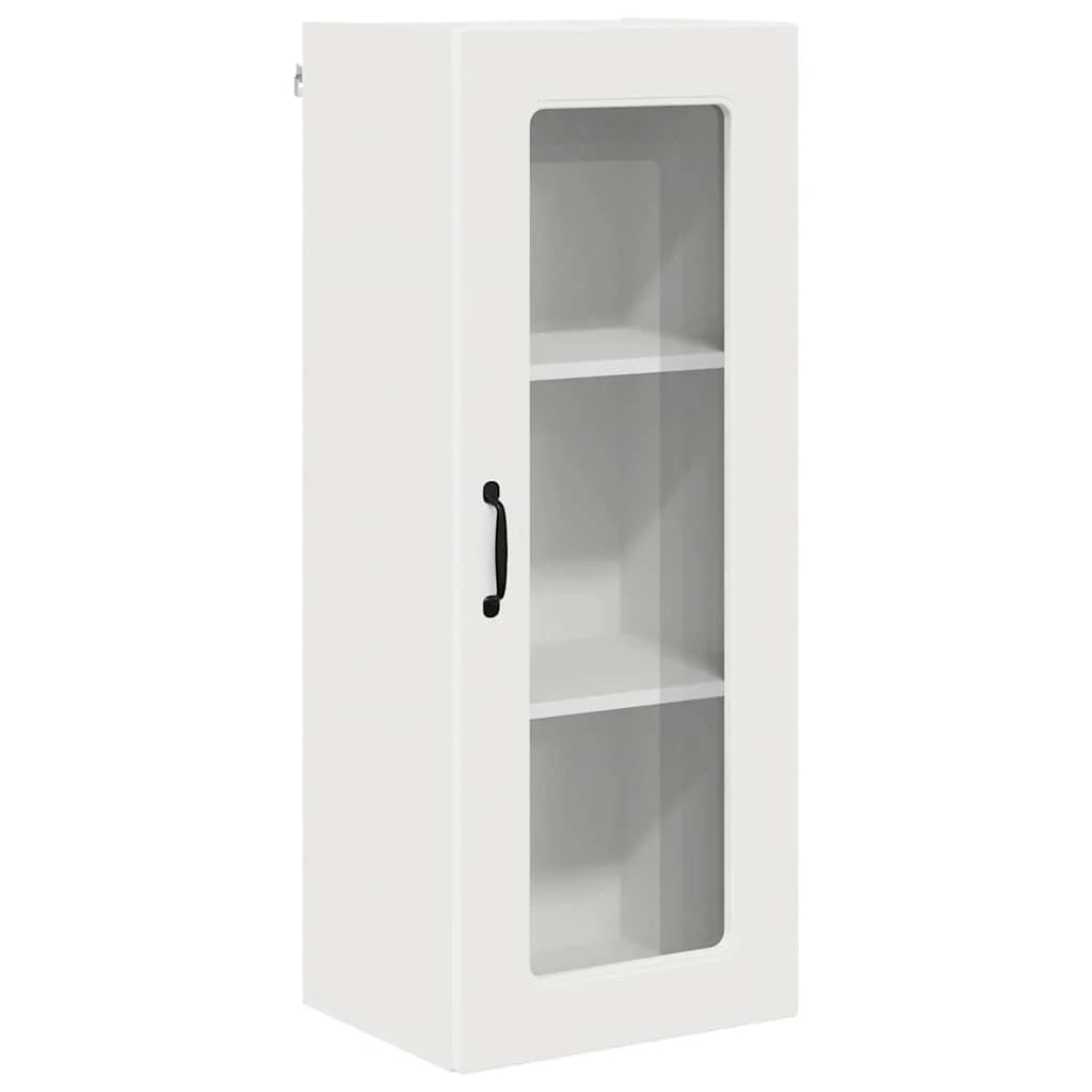 Mobile da cucina rettangolare dal design pulito e moderno dimensioni interne 40 x 31 x 100 cm realizzato in legno composito bianco 02_0053773