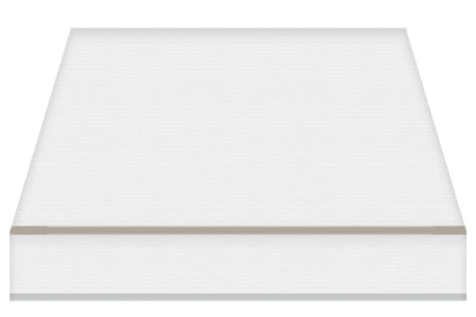 Tenda da Sole a Bracci Estensibili a Scomparsa Totale Tempotest Para' - Colore Bianco 15 - Largh. 2,48 x Sporgenza 1,60 - Att. Par. Arg. DX