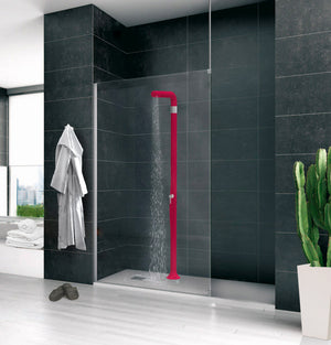 Doccia da Esterno Giardino Miscelatore Arkema Funny Yang Dove Grey