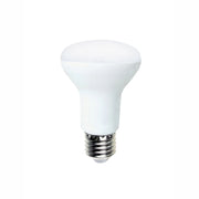 Alcapower Lampadina LED Fungo R63 8W E27 690lm 4000K Luce Naturale, Tensione 175-250V, Angolo 100°, Durata 25000 Ore, Efficienza Energetica F