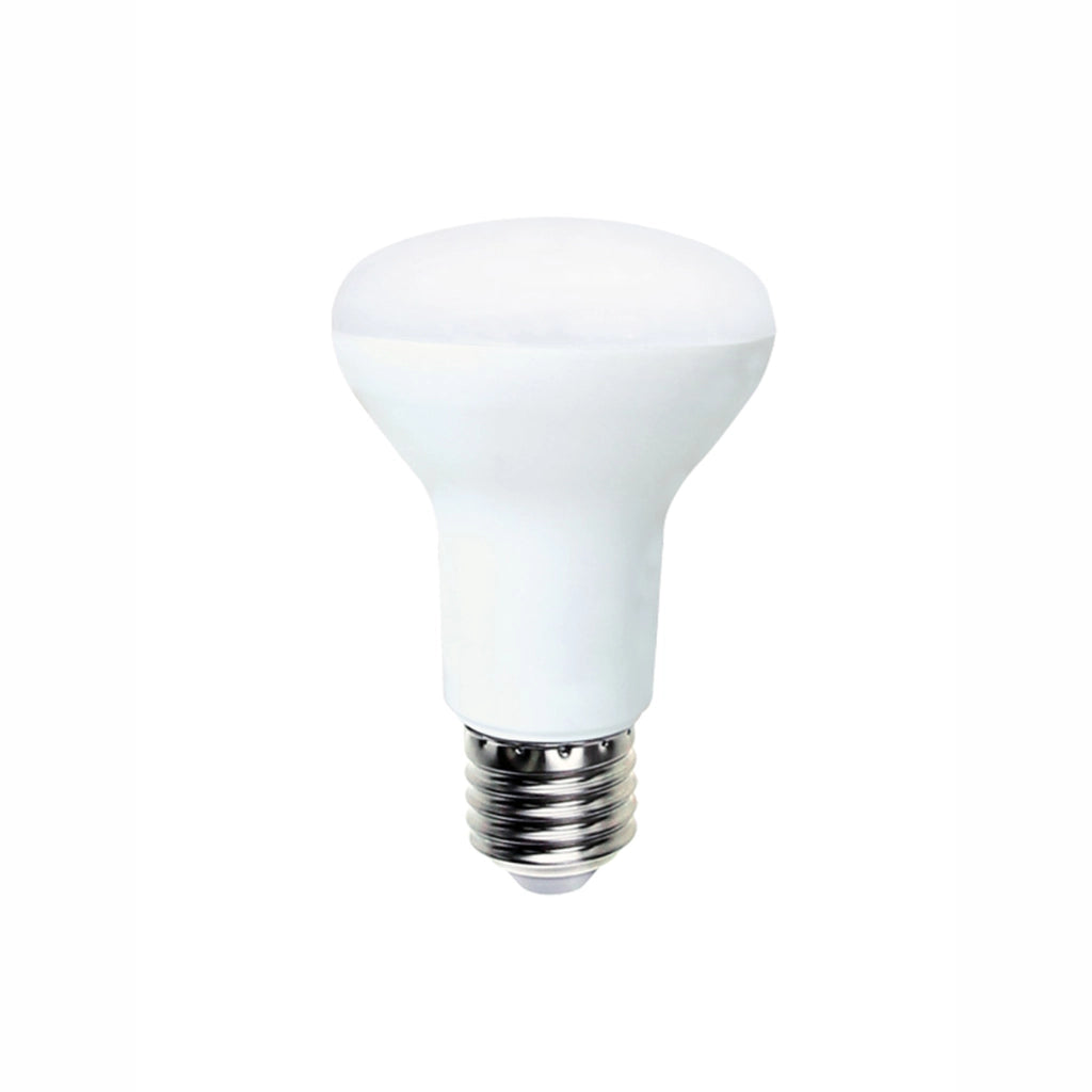 Alcapower Lampadina LED Fungo R63 8W E27 690lm 4000K Luce Naturale, Tensione 175-250V, Angolo 100°, Durata 25000 Ore, Efficienza Energetica F
