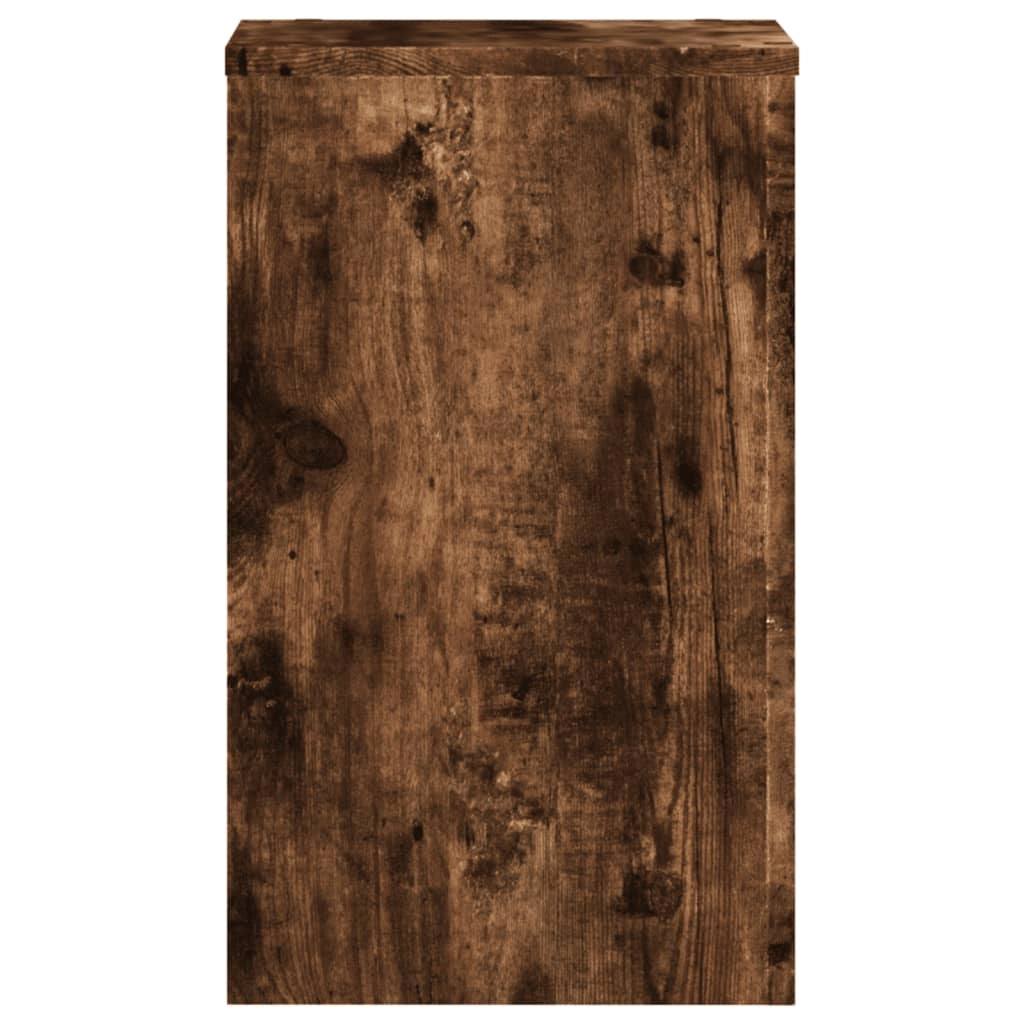 Portavasi mobili per fiori set da 2 legno ingegnerizzato marrone 02_0045311