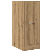 Mobiletto da farmacia multifunzionale 30 x 41 x 77,5 cm design vintage contenitore in legno di rovere ingegnerizzato realizzato artigianalmente 02_0050609