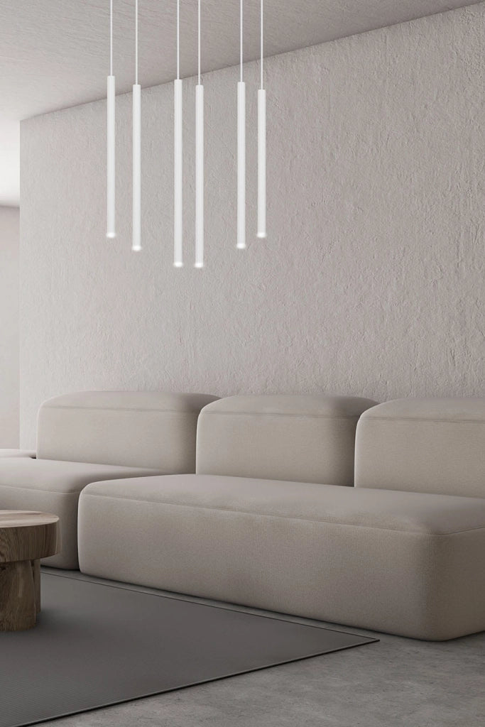 Lampadario Emibig Selter 6 Bianco metallo 6xG9 IP20