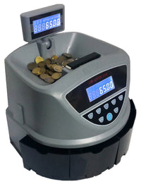 Macchina Conta Monete 4 Cassetti 2 Display MBS Coin Sorter Evolution CS4E Nero