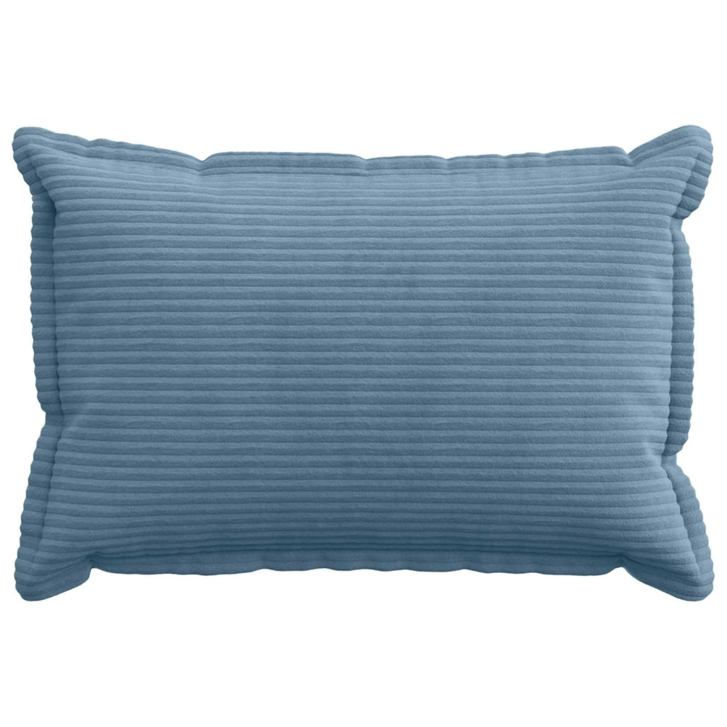 Federa 2 pz HOUTEN Blu 40 x 60 cm corduroy 917518