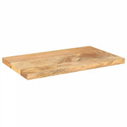 Piano per Tavolo 60x20x2,5cm Rettangolare Legno Massello Mango 371422