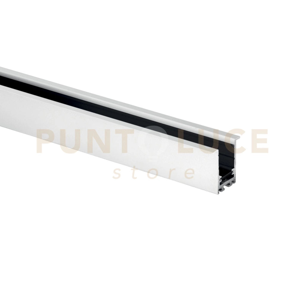 BINARIO DAVINCI PER MONTAGGIO INCASSO BIANCO 48V 200CM 4,2X3,9CM
