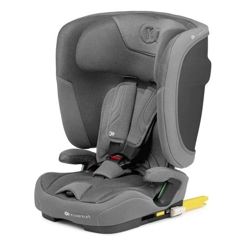 Seggiolino auto kinderkraft kcfi2go0gry0000 fix2go schienale pieghevol