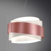 Lampadario a sospensione BEA cinque luci Rosa diametro 60x h38 cm