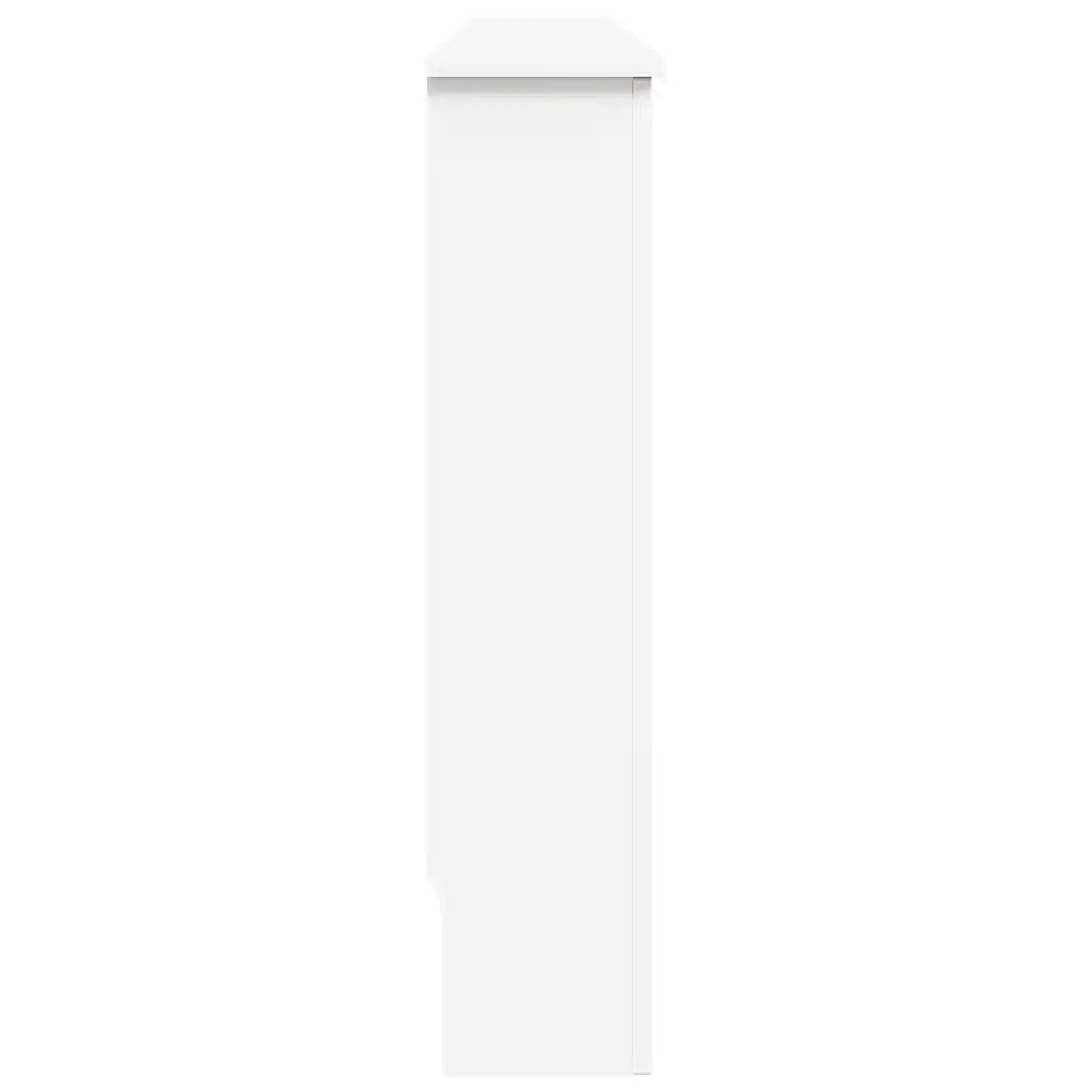 Copertura per Radiatore Bianca 112x19x81,5 cm in MDF 284323