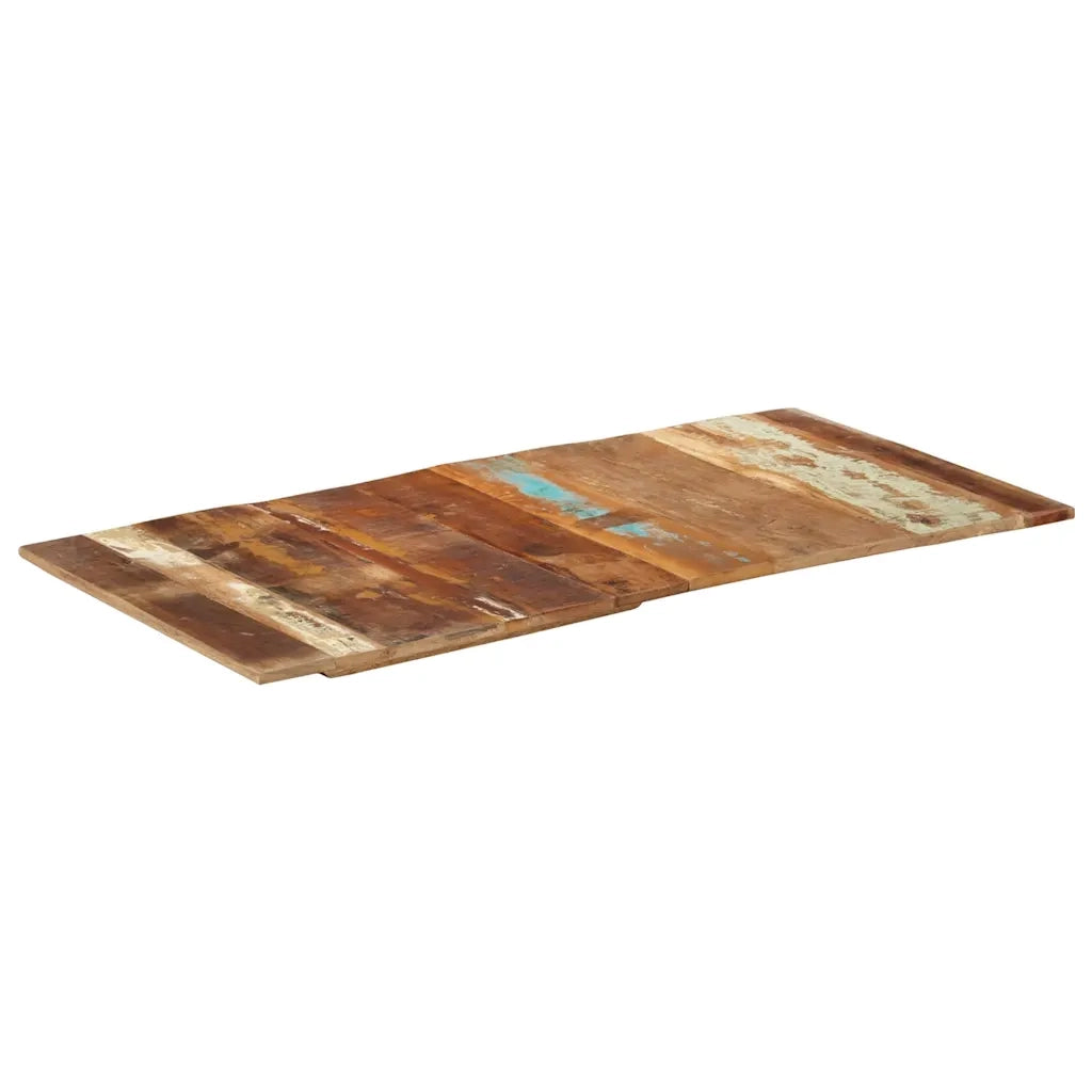 Piano Tavolo Rettangolare 60x120 cm 15-16 mm Legno di Recupero 286046