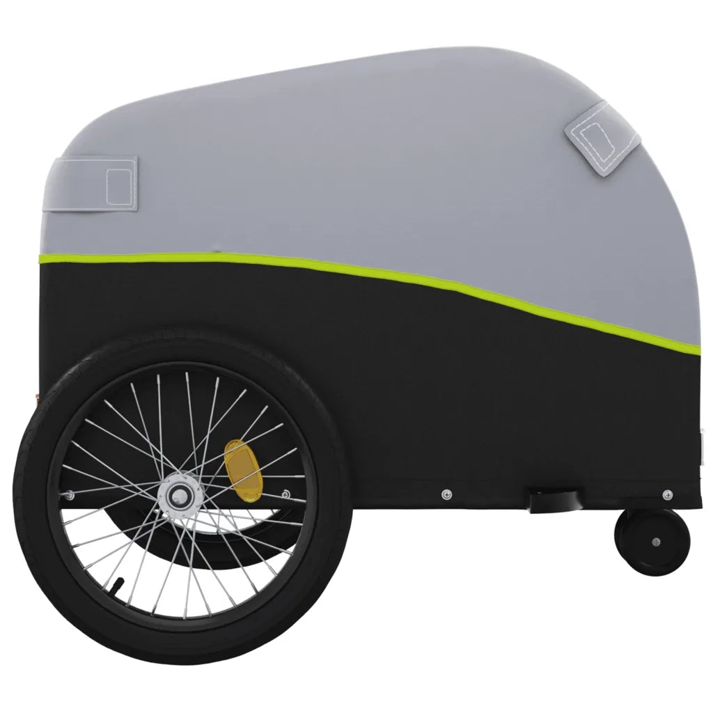Rimorchio da Bici Nero e Verde 30 kg in Ferro CFW9387969