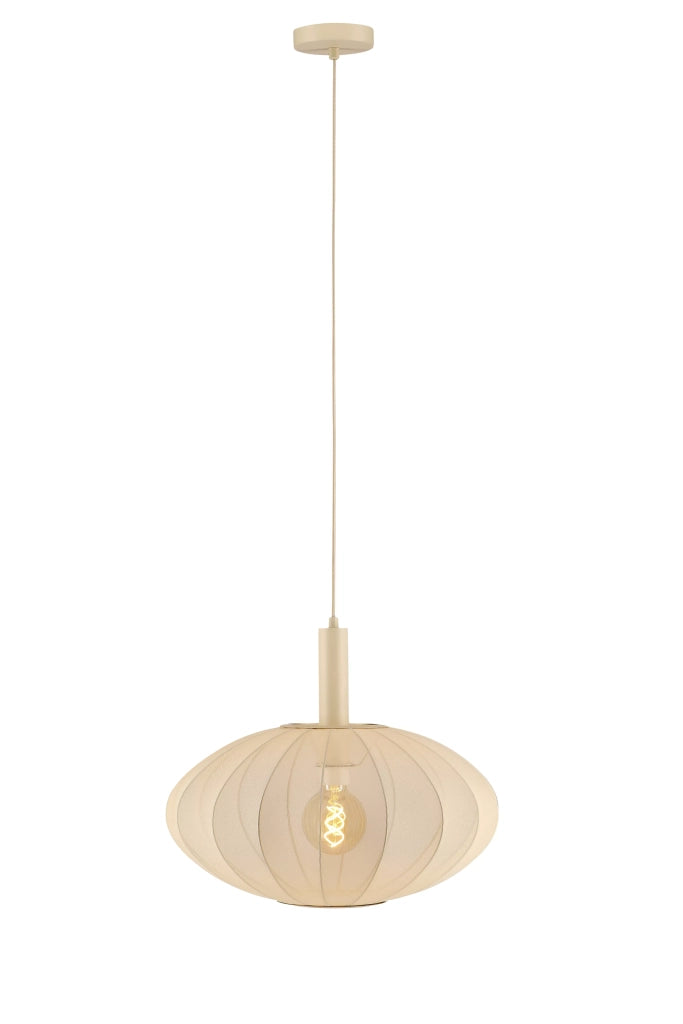 Lampada a sospensione Corina crema Lucide Ø50 E27 40W