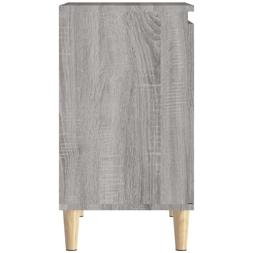 Mobile lavabo/lavabo 58 x 33 x 60 cm in legno laccato grigio 02_0006848