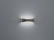 KONDA APPLIQUE LED 9W 1200lm, 3 ANTRACITE BI-DIREZIONALE 23X7,2CM