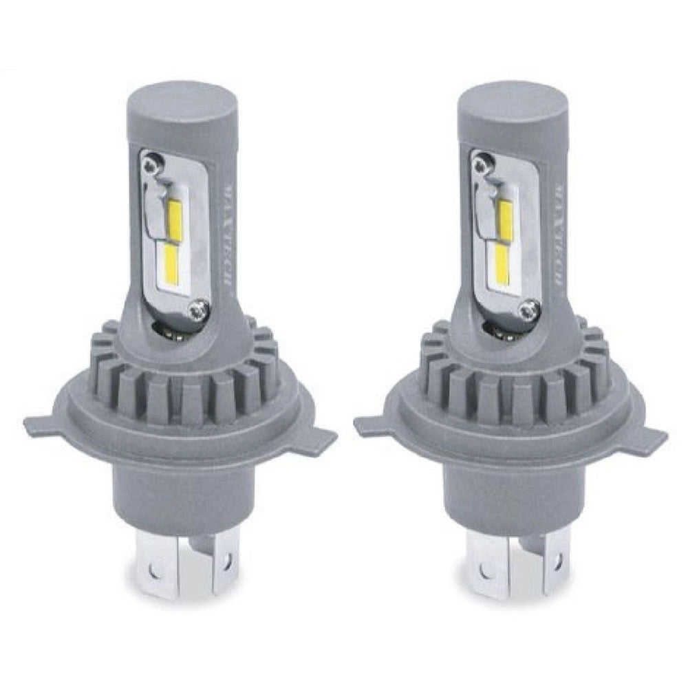 Trade Shop - Kit Lampadine Sostituzione Fari Auto Moto Led H4 12v 40w 3000lm Luce 6500k Cbr-h4 -