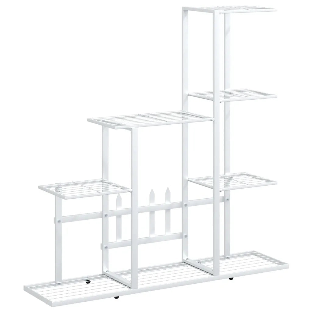 Portapiante 94,5x25x88 cm Bianco in Metallocod mxl 73340
