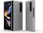 Hoes per Galaxy Z Fold 6 - Resistente allo shock - Bumper TPU - Antival - Ultra sottile - Grigio
