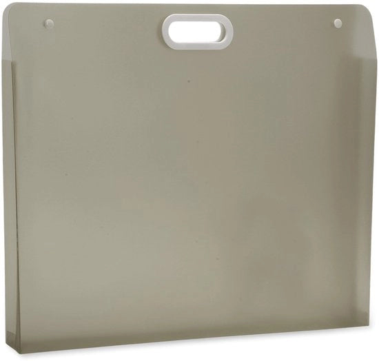 Portfolio Acquario 33 x 28 cm con Maniglie - Resistente alla Polvere e all'Umidità - Carta di Qualità Durevole
