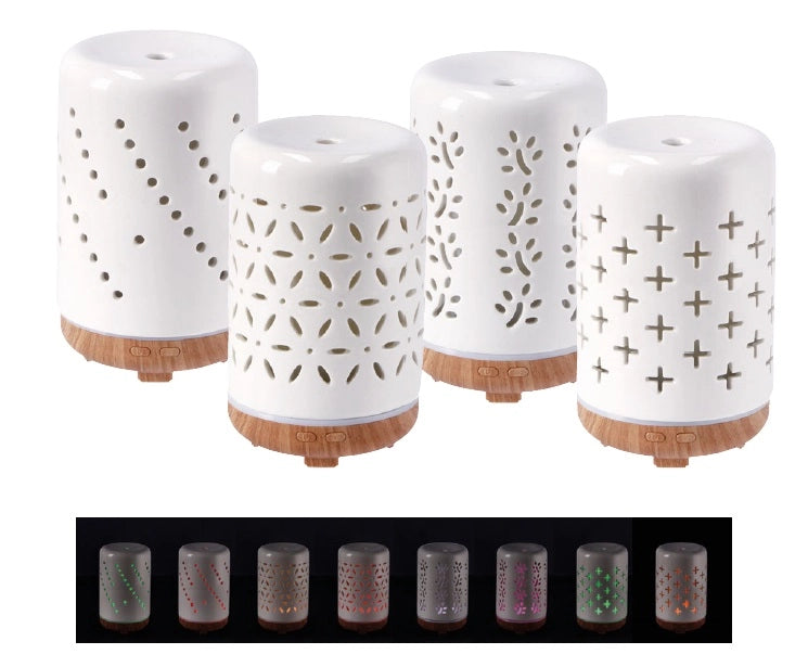 1 Pezzo Diffusore Elettrico di Fragranze Essenze a Led 120 ml 4 Modelli