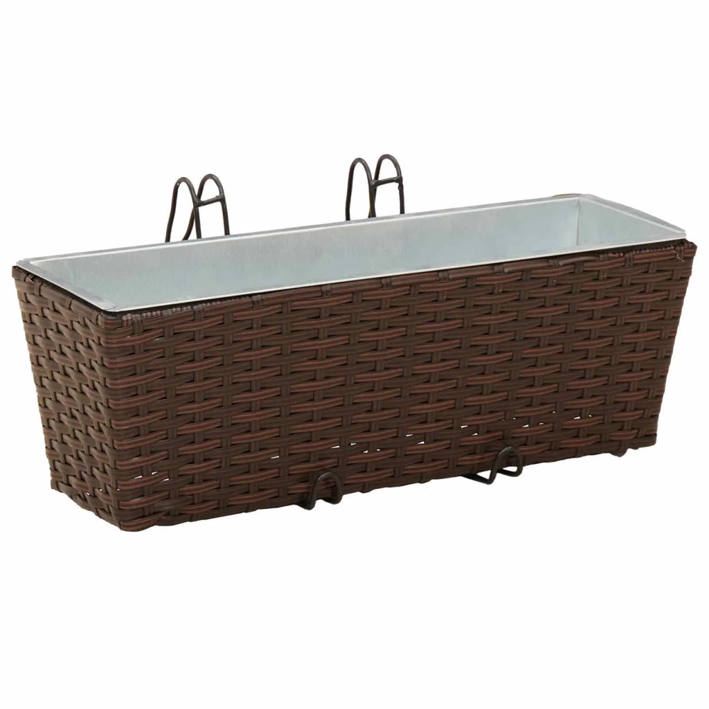Ringhiera 2 pcs 50 x 17 x 17 cm Metallo