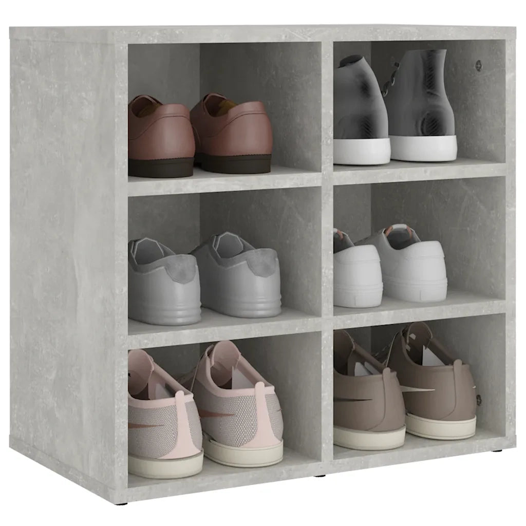 Scarpiere 2 pz Grigie Cemento 52,5x30x50 cm CFW4263537