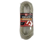 CAVETTO ACCIAIO ZINCATO RIVESTITO IN PVC TRASPARENTE IN MATASSINE- - ø mm.5 in rotoli da mt.20 - 4 pezzi