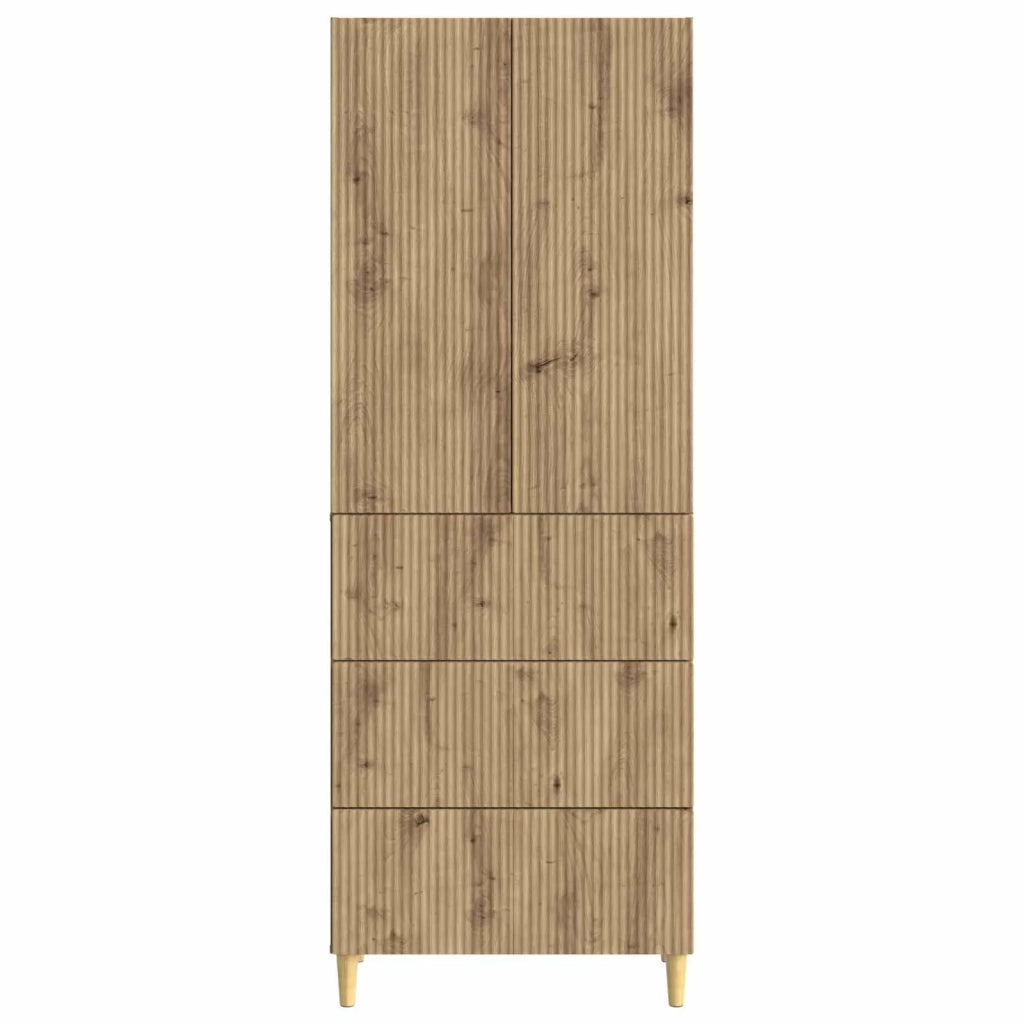 Set di armadi 2 pcs 66 x 34,5 x 90 cm Legno ingegnerizzato 3416564