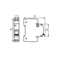 Interruttore magnetotermico 1P+N 10 A