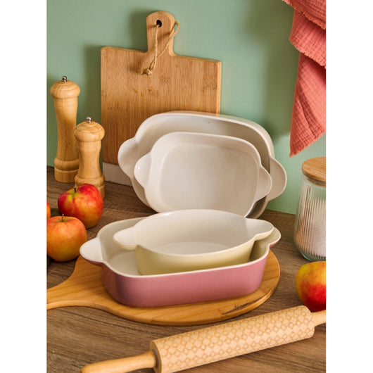 TEGLIA FORNO RETTANGOLARE MALVA