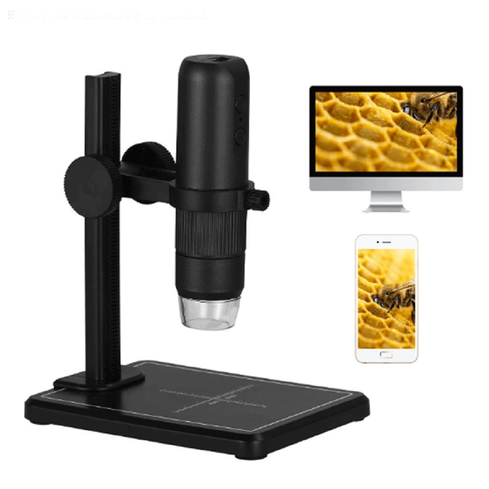 Trade Shop - Microscopio Digitale Q-xw05 Wi-fi Usb 1080p Risoluzione Hd 50-1000x Portatile -