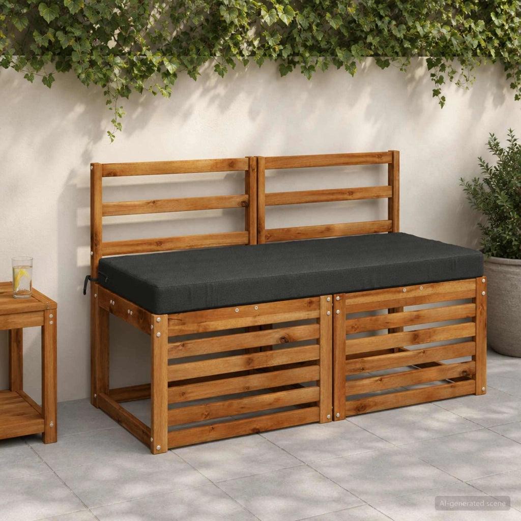 Cuscini per Panchina a 2 Pezzi SOEST 2 pz 100% Poliestere 950201