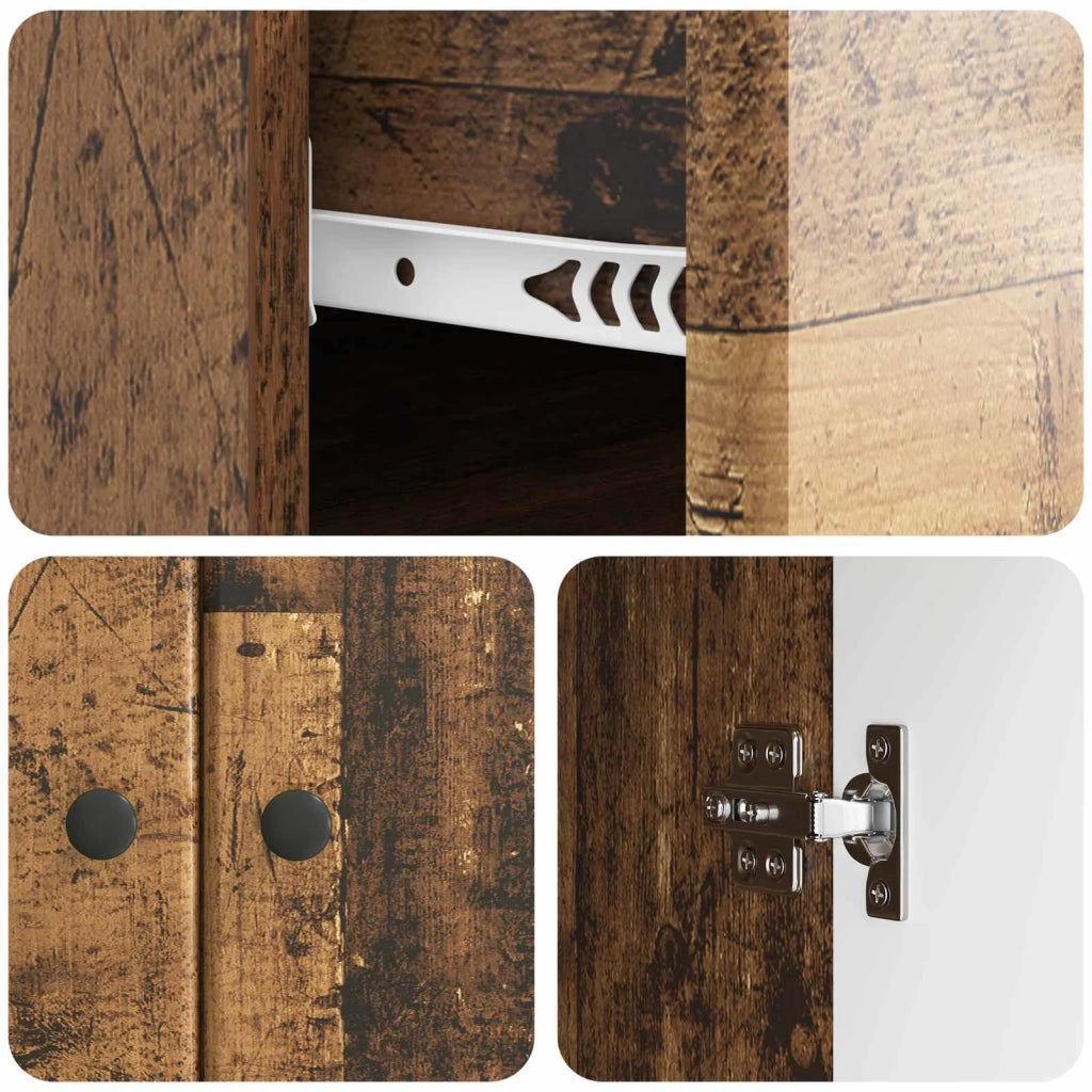 Credenza Legno antico 66 x 34,5 x 90 cm Legno ingegnerizzato