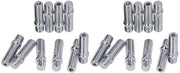 Adattatore per vite - Adattatore per boccole di ruota - Boccole di ruota galvanizzate - M12*1.25-M12*1.5 - Prevenzione dell'ossidazione - Ideale per veicoli europei - 20 pezzi