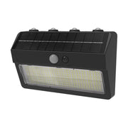Trade Shop - Applique Solare Da Esterno Con Sensore Di Movimento Ip54 24w Luce 3000k+6500k Zq-db-004jx -