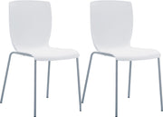 Set di 2 sedie Mio bianco