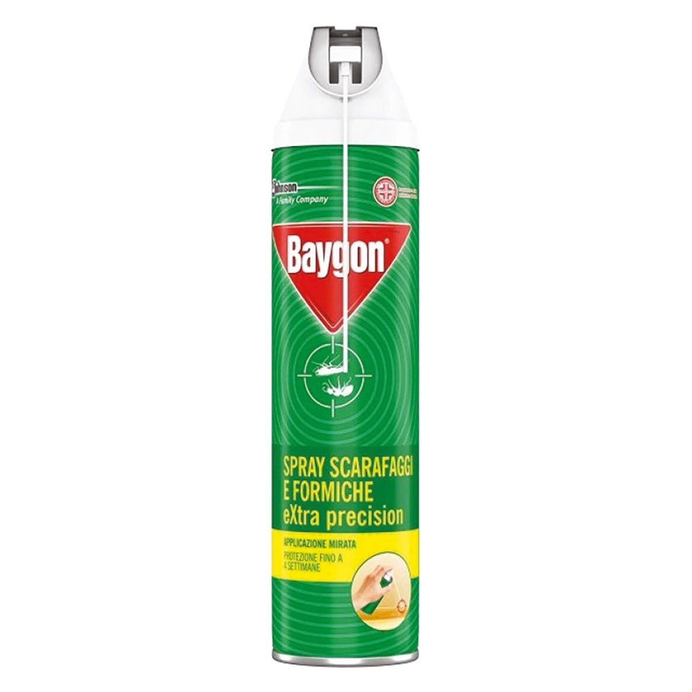 Insetticida Spray Extra Precision' Baygon Scarafaggi e Formiche 400 ml