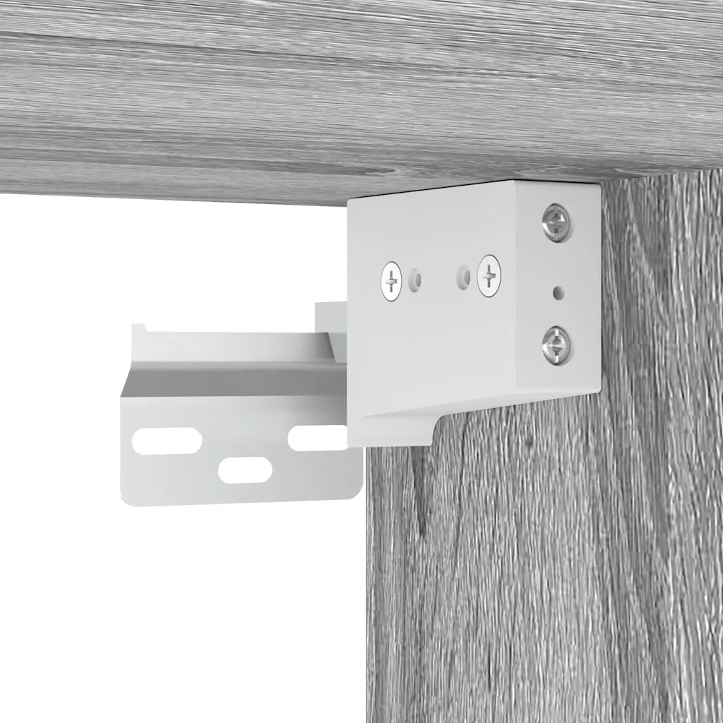 Pensile per Garage Grigio Sonoma in Legno Multistrato 860653